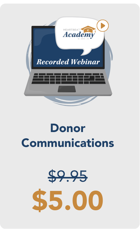 Donor Communications Monday